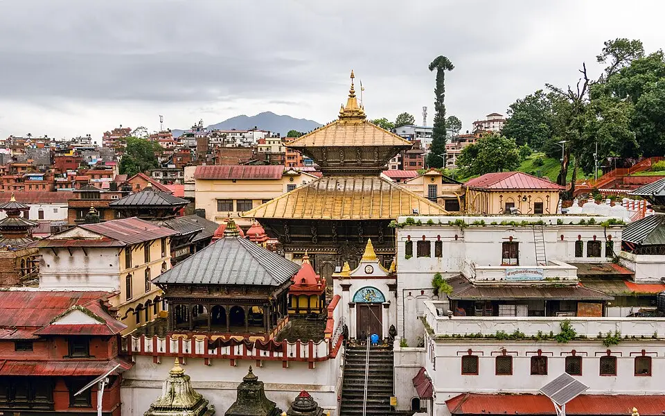 Pashupatinath temple complex on the Bagmati, Kathmandu