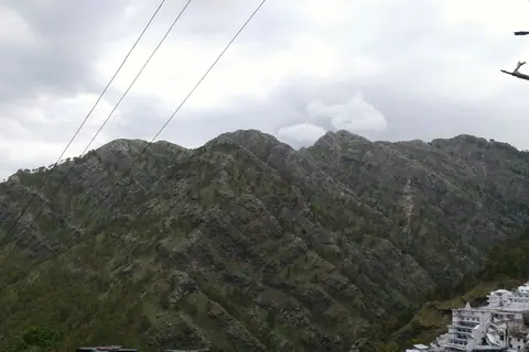 Trikuta hills above Katra, on the Vaishno Devi route