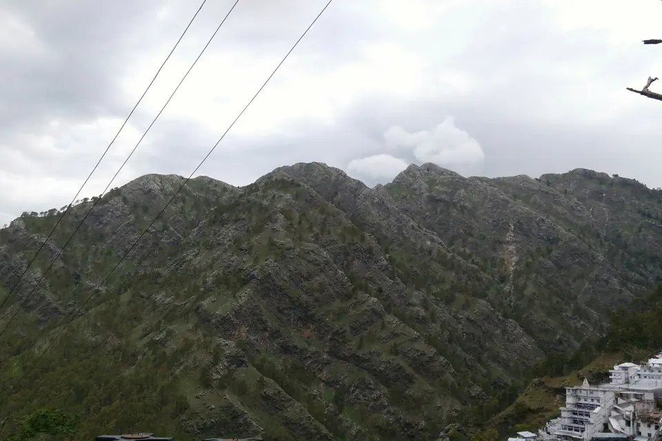 Trikuta hills above Katra, on the Vaishno Devi route