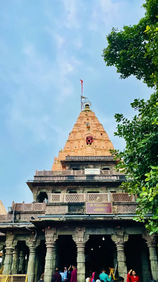Mahakaleshwar temple shikhara, Ujjain